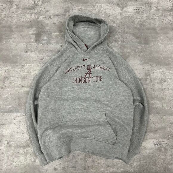 Nike Center Swoosh Alabama Crimson Tide Pullover Hoodie Sweatshirt Size Small - Picture 1 of 5